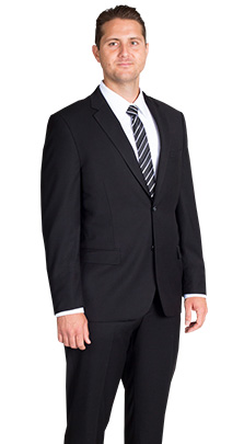 Black Classic Fit Suit